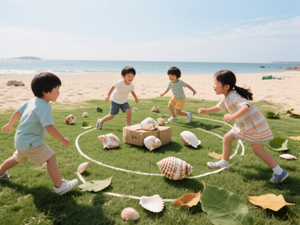 这款游戏的规则并非一成不变，孩子们可以根据场地和道